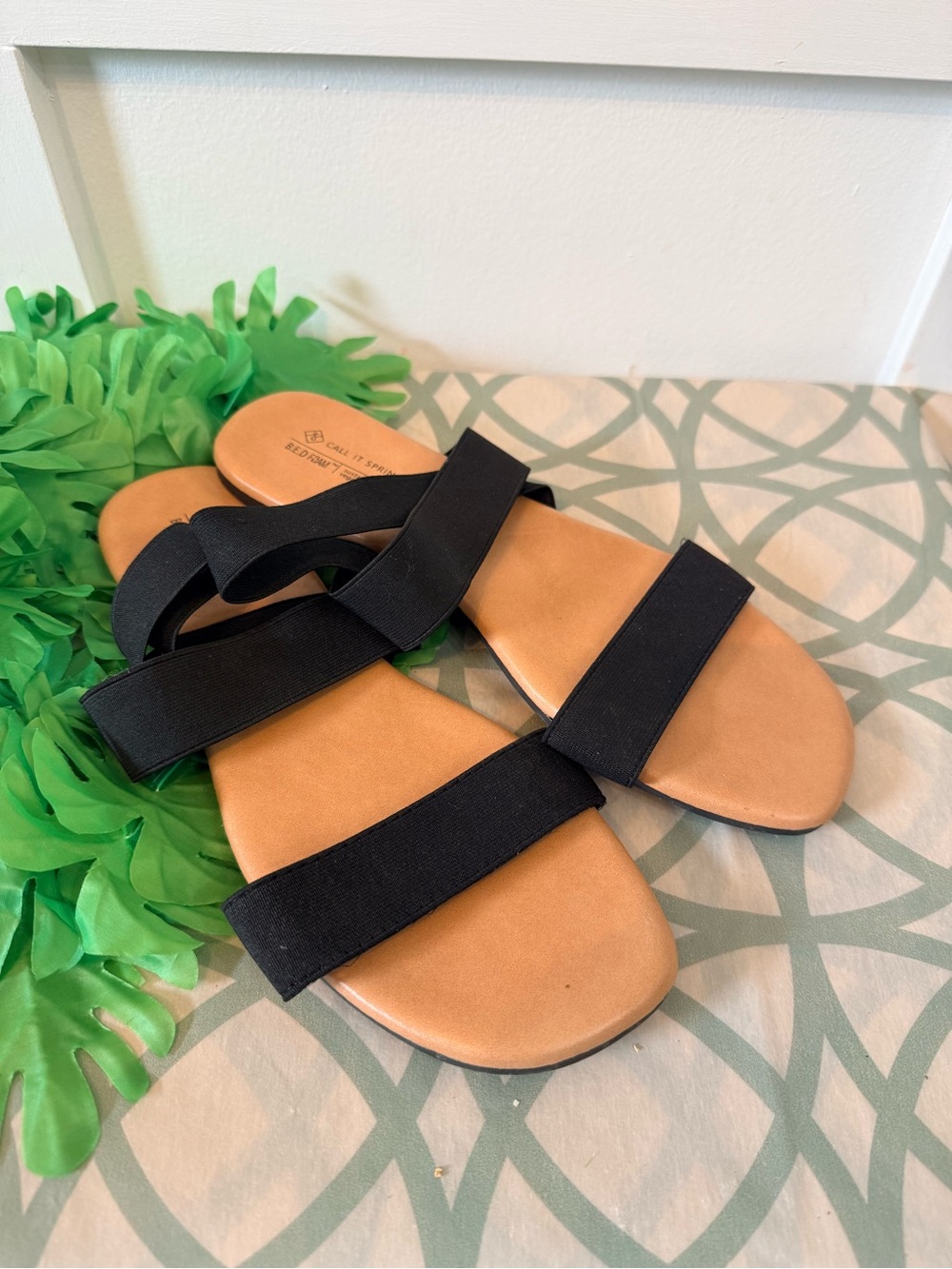 4/$25 • Call It Spring Bed Foam Sannah Strappy Sandals